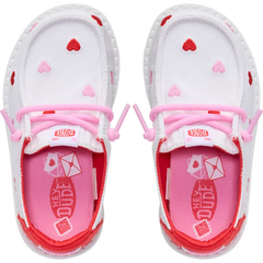 Wendy Toddler Embroidered Hearts