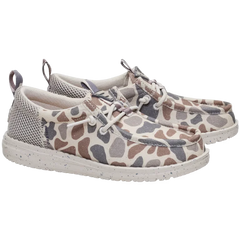 HEYDUDE X BURLEBO Wally Funk Youth Deer Camo